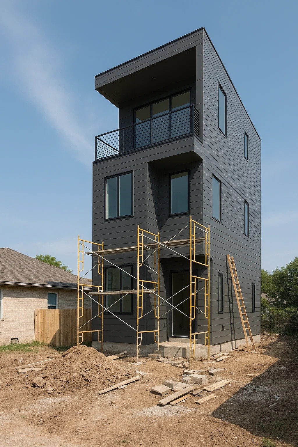 Construir hacia arriba: una solución inteligente y moderna para aprovechar tu terreno
